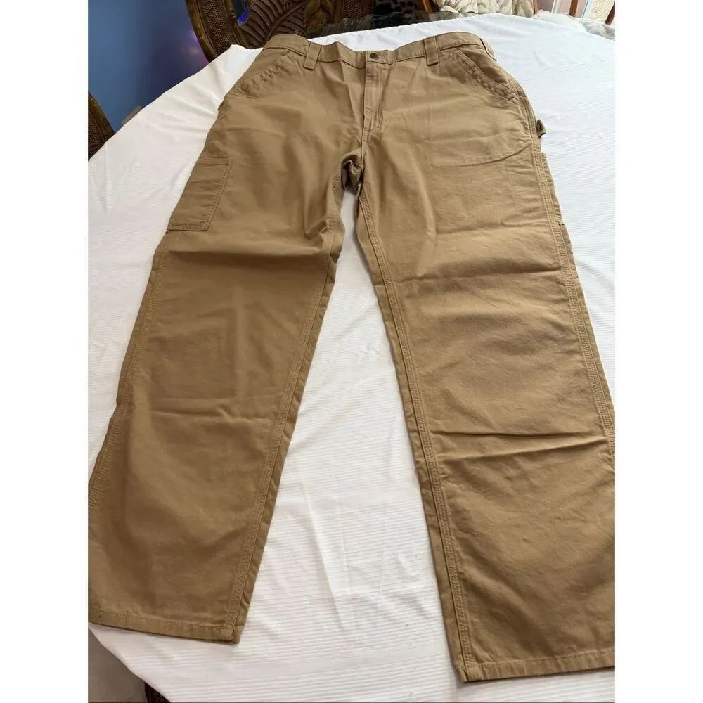 NWT Carhartt Original Fit Canvas Work Dungaree Pants Size 40 X 32 New